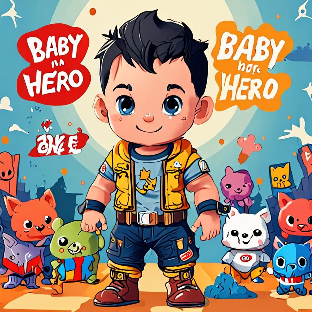 การเลือกใช้วัสดุสร้างสรรค์ใน Baby Hero